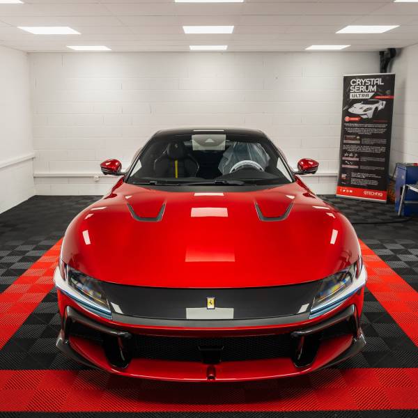 Ferrari 12 Cilindri Pose d'un PPF de protection invisible sur la totalité du véhicule