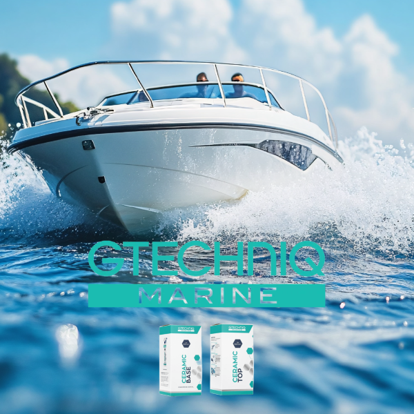 Traitement céramique sur bateau en Suisse Gtechniq Marine