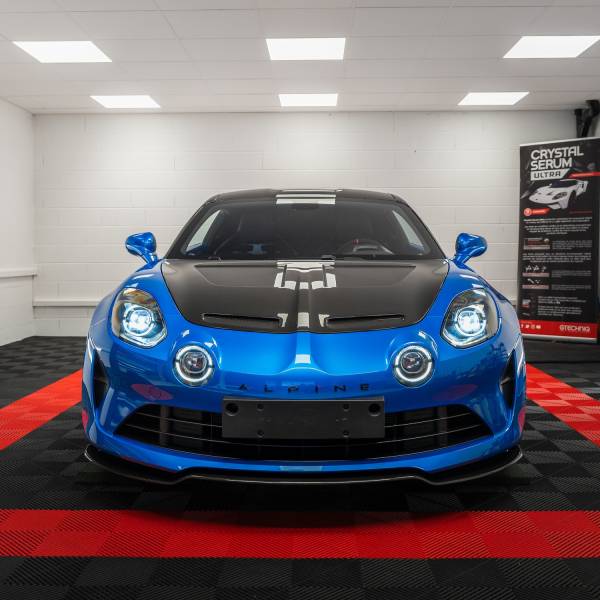 Alpine A110 R Bleu - PPF Xpel transparent de protection intégrale avec traitement céramique