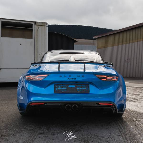 Alpine A110 R Bleu - PPF Xpel transparent de protection intégrale avec traitement céramique