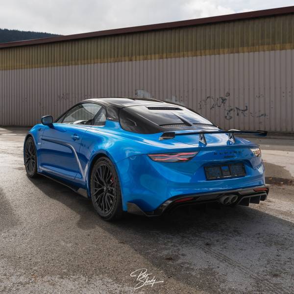 Alpine A110 R Bleu - PPF Xpel transparent de protection intégrale avec traitement céramique