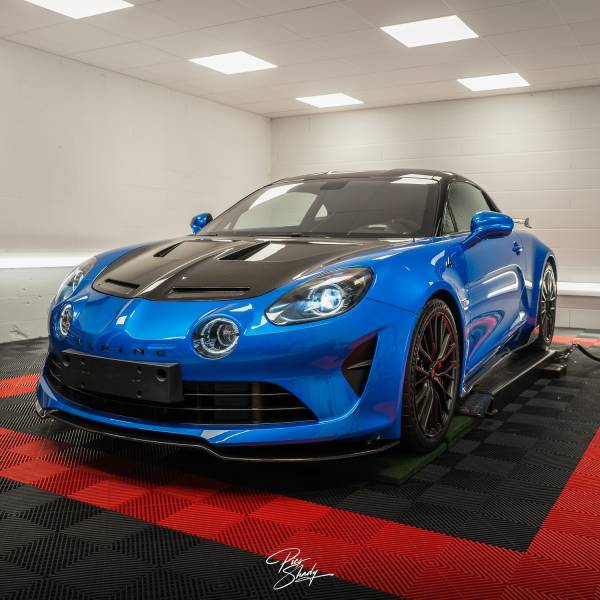 Alpine A110 R Bleu - PPF Xpel transparent de protection intégrale avec traitement céramique