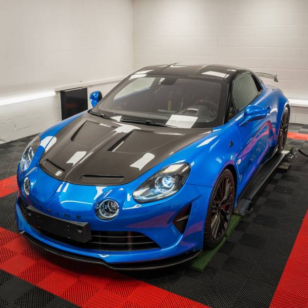 Alpine A110 R Bleu - PPF Xpel transparent de protection intégrale avec traitement céramique