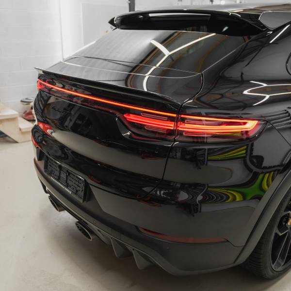PPF Xpel sur face avnt Porsche Cayenne Turbo GT neuf
