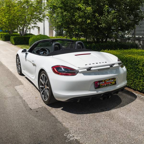 Porsche 718 GTS Blanche