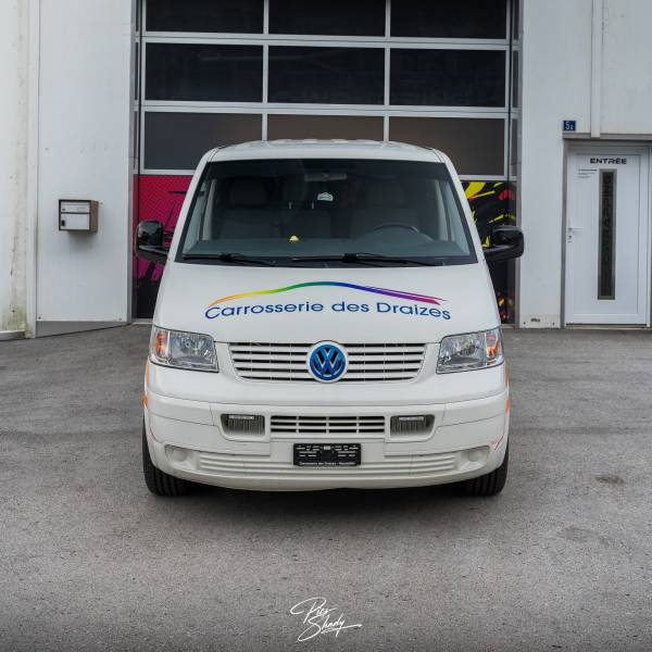 Publicité sur utilité en autocollants sur mesure avec maquette