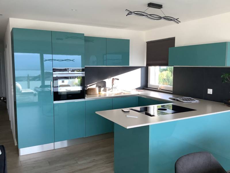 Cuisine avant lors de l'achat de l'appartement