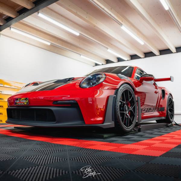 Porsche 911 GT3 RS Rouge Indien Film de protection PPF Xpel Suisse