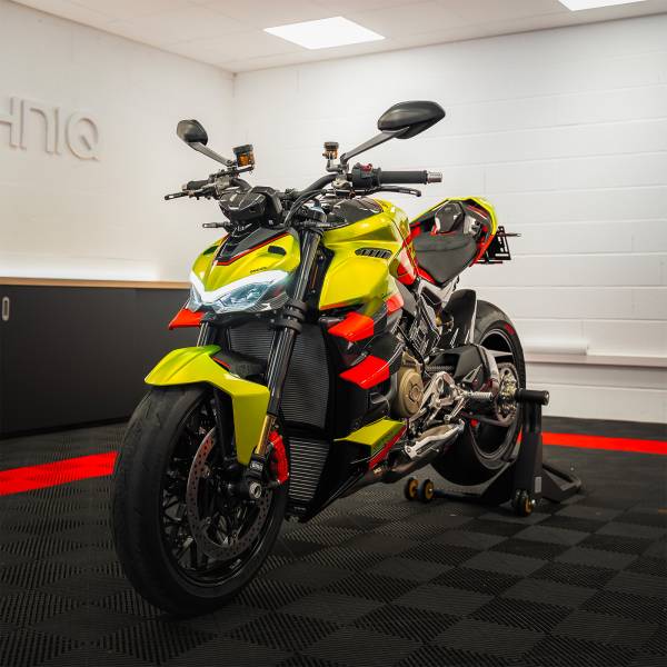 Protection PPF sur Ducati Streetfighter V4 Lamborghini : protéger une moto d’exception contre les impacts et les rayures