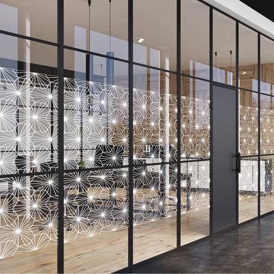 Film dépoli d'intimité design pour bureau, salle de bains, appartement, laboratoire, atelier