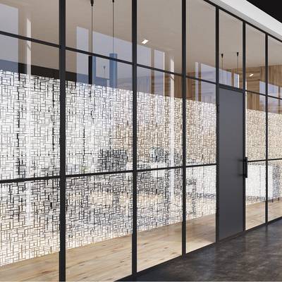 Film dépoli d'intimité design pour bureau, salle de bains, appartement, laboratoire, atelier