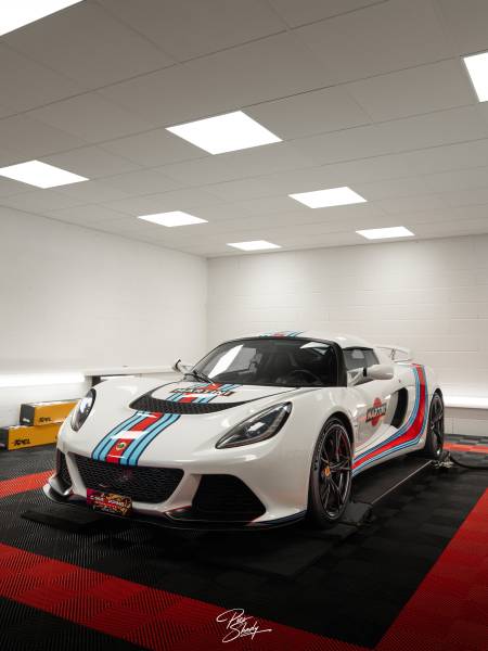 LOTUS EXIGE S 350 Sport Martini racing PPF Suisse