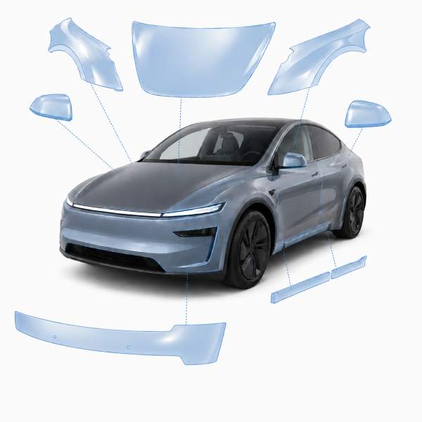 Kit PPF Tesla prédécoupé : protégez votre Tesla vous-même avec des découpes professionnelles prêtes à poser