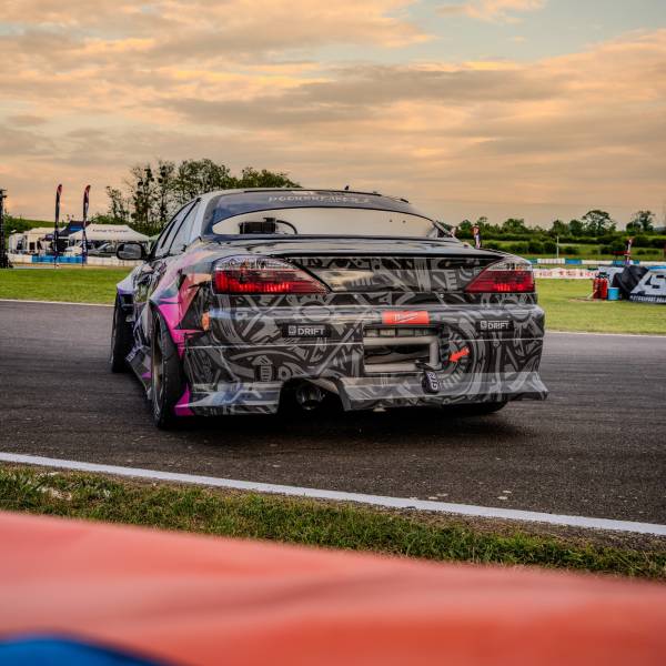 Séverin Stoeckli Nissan S14 2JZ Championnat de France de Drift CFD 2025 Vesoul