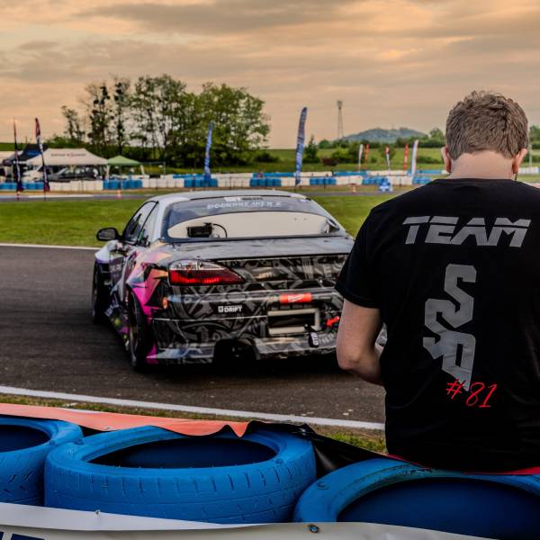 Séverin Stoeckli Nissan S14 2JZ Championnat de France de Drift CFD 2025 Vesoul