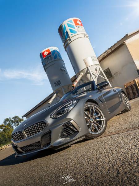 Traitement céramique sur BMW Z4 à peinture mate – Protection et entretien simplifiés