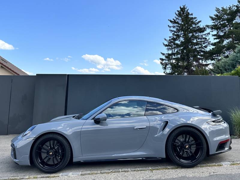Porsche 911 gris clair PPF Xpel full